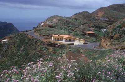 Blick auf Chinamada im Anagagebirge - Teneriffa