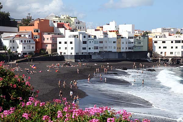 Playa Jardin in Puerto de la Cruz - Teneriffa